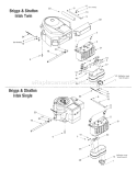 Page E Diagram and Parts List for 13AU624H401 2001 Yard Man Lawn Tractor